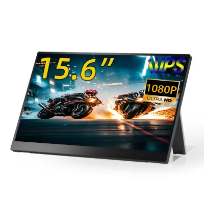 Hot Sale 15.6 Inch Widescreen HDR Ultra-slim Portable IPS Panel LED Backlit Monitor with Type C 60Hz for Gaming and Business Use
