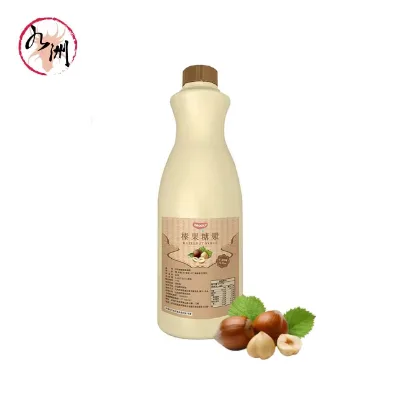 Professional Grade Hazelnut Flavored Syrup For Espresso 1.2kg HALAL/HACCP Premium Taste For Franchise Coffee Shop Operations