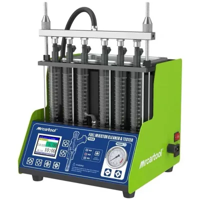 V310 GDI Gasoline Fuel Injector Cleaner Tester 6 Cylinder Ultrasonic Cleaning Machine Car Auto Diagnostic Diagnostic Equipment