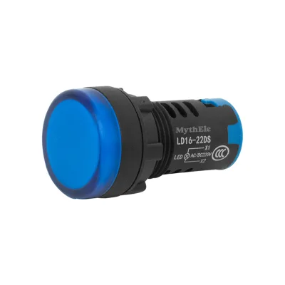 LED Indicator AD22-22DS AC220V380V Red DC24 Power Indicator 22mm Yellow Green Red Blue White