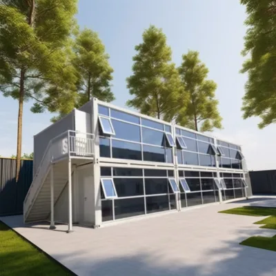 Creative Container Mobile Luxury Residence Office and Sun Room Overall Packing Box for Homestay Mobile House