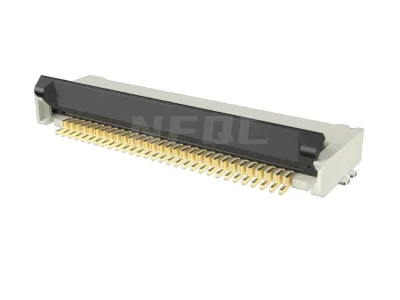 Wide Temp F32D-1A7Y1-21030 30 Position 0.5mm FFC Socket Slide Lock Top Bottom Contact for Industrial HMI Panel Factory Direct