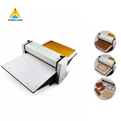High Output Benchtop Non-metallic Sheet Die Press Craft Goods Blanking Electric Die Cutting Machine