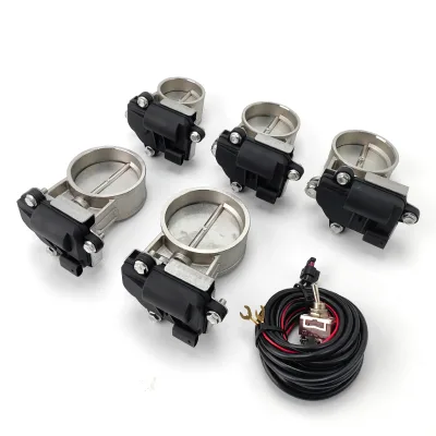 Universal Stainless Steel Exhaust Valve Kit Supplier Electric Cutout Valve for Aftermarket Exhaust Systems