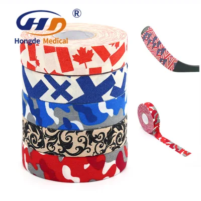 Adhesive Bandage Wrap Kuvvfe Athletic Elastic Cohesive for Sports Injury Ankle Stick Hockey Tape