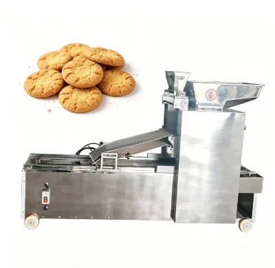 Industrial Peach Crisp Biscuit Maker Machine Custom Molds Crispy Biscuit Making Production for Bakery Factory