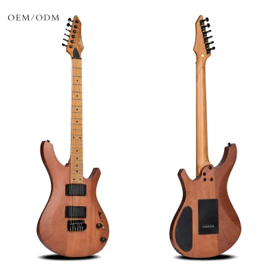 Wholesale Natural Color Professional Electric Guitar - Solid Body (Natural Grain), Fits Stage Solo/Studio Recording