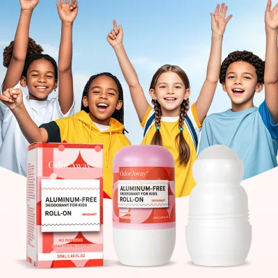 OEM Kids 100% Natural Organic Healthy Roll on Deodorant for Children Healing Aluminum-Free Non-toxic Whole Body Deodorant Oem