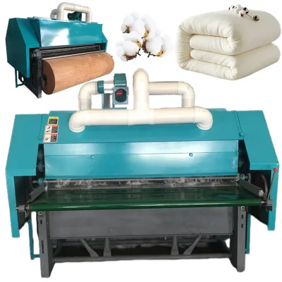 Automatic Industrial Mini Wool Cotton Carding Waste Recycling Machine with Spinning Function 30-60kg/h Capacity