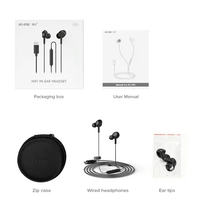 Wholesale Wired In-Ear Mini Sports Gaming Earbuds Type C Interface