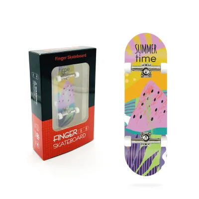 Wholesale Manufacturer OEM Mini Finger Skateboard Custom Design Complete Fingerboard Bulk Supply