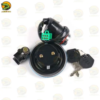 Hot Selling Motorcycle Lock Set Gn125 Fuel Tank Lock Fuel Tank Cover Seat Key Lock Set