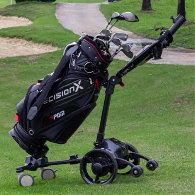 Highly recommended Intelligent Follow Lightweight APP Control Remote Control Intelligent Follow Me Golf Trolley Golf trolley