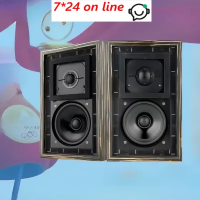 A-354 Stirling LS3/5a 5 Inch 2.0 Channel Way Professional Monitoring Solid Wood High Fidelity Bookshelf Speaker 50W 11/15 Ohm