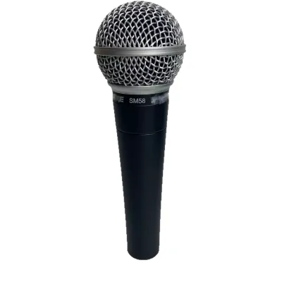 Jelo High-quality High-specification Genuine Leather Dynamic Wired Microphone Zipper Closure for Performance Stage Live