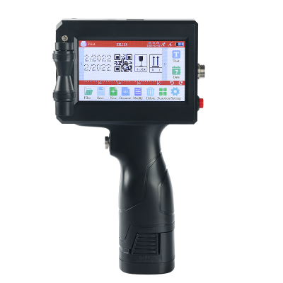 Hand Jet Portable Printer Hand Jet Printer 260 Hand Jet Printer for Plastic Product Electronic the Fiber Board Light Steel
