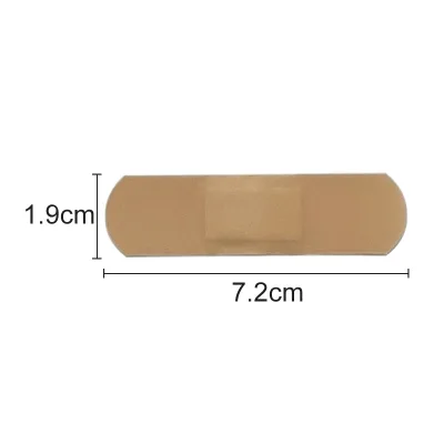 Customized Non Woven Waterproof Wound Dressing CE Certified Band Aid Wound Dressing Individual Pack