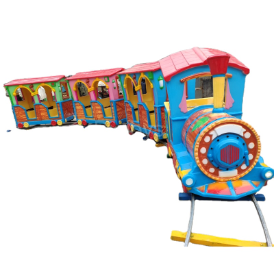 Theme Park Factory Direct Supplier Classical Electrical Train Amusement Track Train for Sale