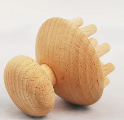 DIY 2026 Nature Wood Guasha Massage Tool for Scraping Facial and Spa Acupuncture Therapy