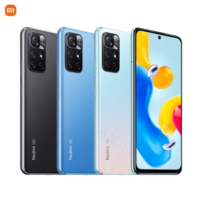 Xiaomi11 for RedmiNote11S 5G cell phone 64G /128GB MediaTek Dimensity810 NFC-33W Pro Fast Charging