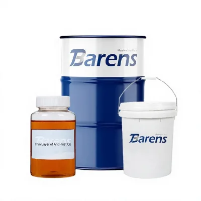 Barens R7018 Corrosion Inhibitor Oil Brown Transparent Thin Film for Metal Ware and Electroplated Parts