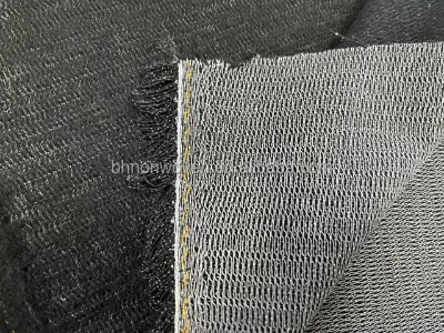 Hot Selling 120g Viscose Knitted Woven Interlining Classical Elastic Fabric with Pa Coating for Overcoat in China