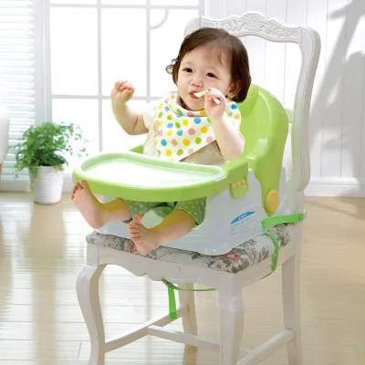 Pink Green Toddler Baby Dinner Food Chair