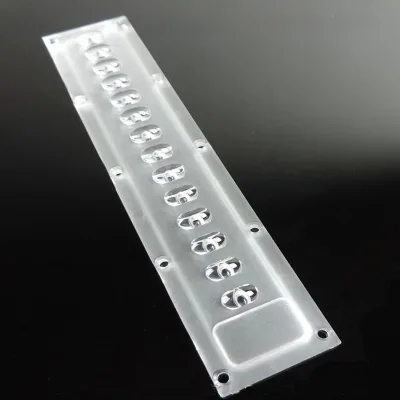 Factory Made 14 in 1 PMMA  PC Peanut Street Lamp Lens