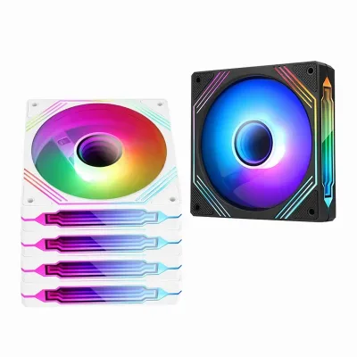 OEM 12VDC Pc Rgb Fan 4pin air Pc Cooler Computer Cooler Fan Rgb with Your Customized logo 140mm Gaming case Fan