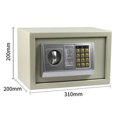 American Hot Sale Modern Design Practical Secure Lockable Stainless Steel White Color Wall Safe Box Mail Box
