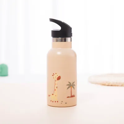 Thermal Mug Sippy Cup Sublimation Tumblers Sippy Cup with Straw Vacuum Cup for Kids
