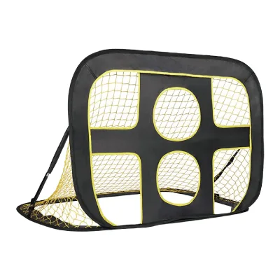 Practice Mini Portable Foldable Football Rebounder Goal Nets Football Rebound Goal Net for Kids Adults