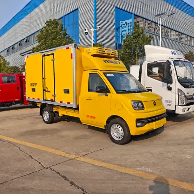 Foton EV Small Pure Electric Refrigerated Truck 2-ton New Energy Cold Chain Vehicle Green License Automatic Transmission