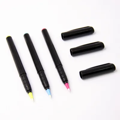 Hot Sale 3colors Uv Magic Pen Light Marker Pen Invisible Ink Black Light UV Purple spy Pens for Party