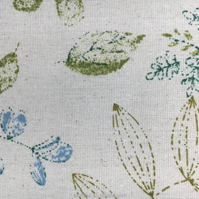 Wholesale Wrinkle Free Irish Digital Print Linen Fabric Printed Linen Jersey Fabric