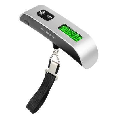 Weighting Digital Scale Portable Electronic Suitcase Kitchen Scale Handled Travel Bag Weighting Fish Hook Hanging Luggage Scale