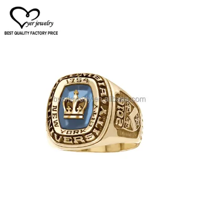 Top Quality Championship Ring Custom Sports Champion Ring 18k Gold Plated