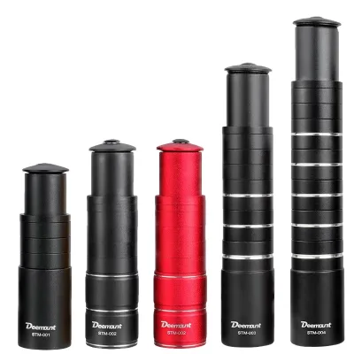 Bicycle Fork Stem Height Extender Handlebar Rise up Adapter Aluminum Alloy Height Spacer Cycle Accessories 100mm 28.6mm