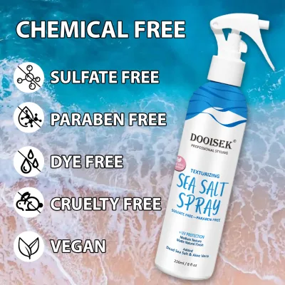 Wholesale Sea Salt Spray Texturizing Hair Styling Volumizing Naturally Curly Hair Sea Salt Spray Strong Hold Hair Styling Tools