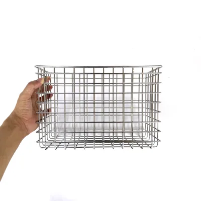 Lightweight Stainless Steel Wire Baskets with Custom Sizes for Various Applications