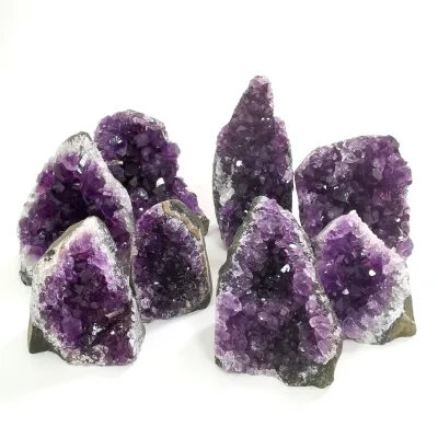Amethyst Geode Wholesale Natural Crystal Quartz Amethyst Geode Crystal Cluster for Healing
