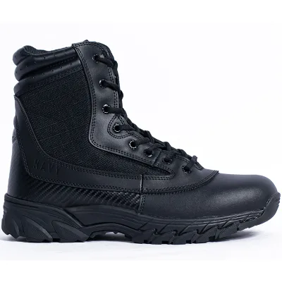 Fashion Trend Outdoor Mid-Calf Training Boots Anti-Slip Wear-Resistant Breathable Light Shock & Abrasion Resistant