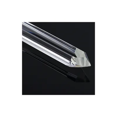 High Quality Transparent Quartz Glass Rod Semiconductor Manufacturing SIO2 Composition Electrical Insulator Customizable Size