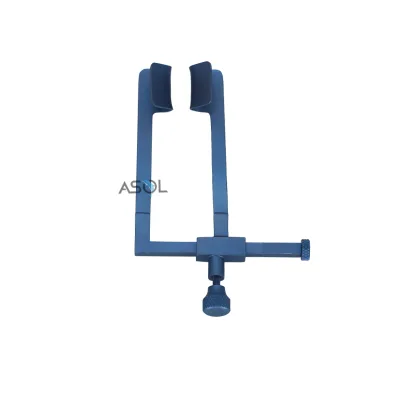 Medical Instruments Titanium Adjustable Eye Speculum Locking Screw with 11mm Baldes Long