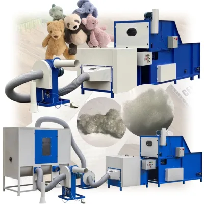 Automatic Cotton Filling Machine Cotton Fiber Opening Machine Down Feather Fiber Opener Machine Production Line for Pillow