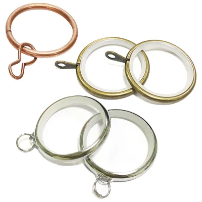curtain accessories curtain ring machinery make and metal curtain rings ceiling Hot sell in Africa