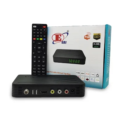 1080 Resolution Support Last Channel Memory HEVC Dvb T2 Tuner Hd Digital Tv Receiver