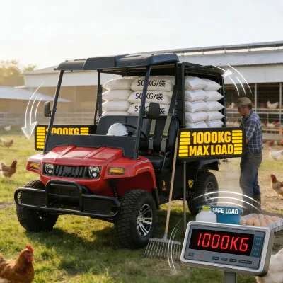 Light-duty Electric Dump Truck With Large Dumping Capacity for Construction Sites Free Driving Experience in Yatian
