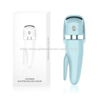 New Arrival Heated Lash Curler Wholesale Custom Private Label Portable Mini Rechargeable Quality Beauty Electric Eyelash Curler