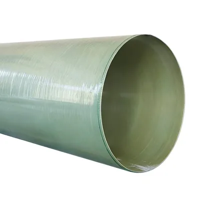 Wear Acid Resistant FRP Wound Pipe Marine Seawater Desalination Pipeline Chemical Factory Exhaust Fiberglass GRP Pipe Smooth
